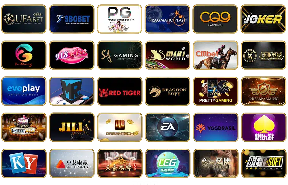 รวมค่ายสล็อต